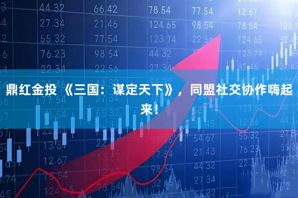 鼎红金投 《三国：谋定天下》，同盟社交协作嗨起来！